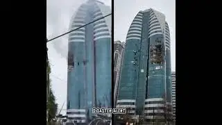 #UKRAINIAN #DRONE STRIKE NAILS #CHECHEN GOVERNMENT OFFICES @MarioNawfal #Russia