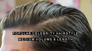 Mens Best HairCut 2021_ Popular Celebrity Hairstyle Medium Volume Length Haircut For Men 2021 Latest