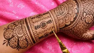 Very Easy Simple Mehndi Design l|New Mehndi Design For back Hand||Mehndi Design #yt #mehndi 