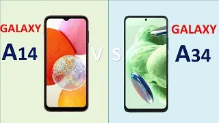 Samsung Galaxy A14 vs Samsung Galaxy A34 - A14 Vs A34