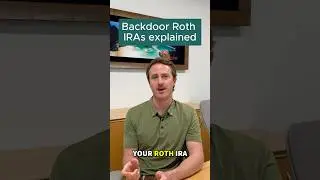 Backdoor Roth IRAs explained #markets #stocks #finance #trading #investing #financialplanning