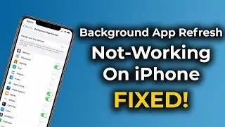 Background App Refresh Not Working On iPhone  After iOS 16.1.2 Update || FIXED! Apple info