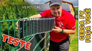 Como montar sua cerca solar vertical | Sunbooster VERTICAL: Teste e tirando suas d&uacute;vidas