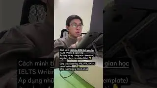 How to reduce IELTS Writing & Speaking study time by 80%