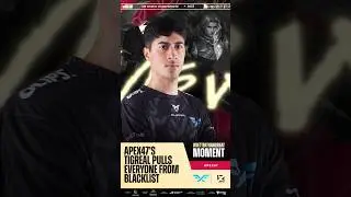 Apex47's Tigreal pulls EVERYONE from Blacklist Apex47's #BetterThanGreat #MLBB  #M5 #MLBBM5Knockout