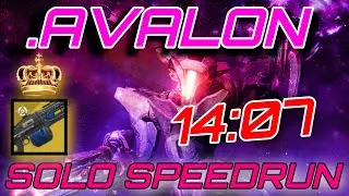 Solo Speedrun Exotic Mission In 14 Mins - //NODE.ORVD.AVALON// (CONSOLE) Hunter Strategy (14:07)