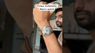 Timex Automatic watch for men 😍 #watch #men #automatic #review #timex #timex #watches #ytshorts