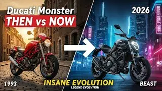 Ducati Monster 1993–2026 Full Evolution | Then vs Now