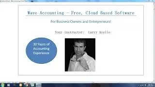 Wave Accounting Free Cloud-based Software for Small Business - learn Accounting