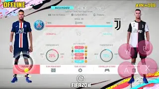 FIFA 20 MOBILE OFFLINE PARA ANDROID GRAFICOS PS4 / MODO CARREIRA EQUIPES & KITS LICENCIADOS