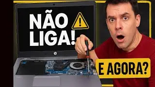 Notebook HP ProBook não liga   RESOLVIDO!!!