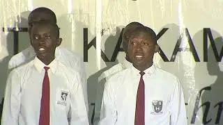 Ugenya High school perfoming Sandoka by Franco at the KMF 2017