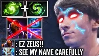 EPIC 7.21 DENDI Zeus vs 9000 MMR AM by Ace Craziest IMBA Dota 2