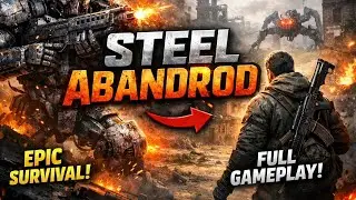 Steel Abandoned Gameplay 😱| Horror Survival Game Full Story #steelabandoned #survivalgame #ScaryGame