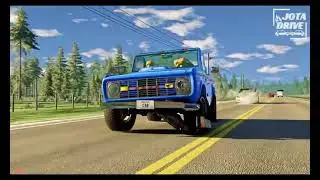 crazy crashes in (beamng drive)part1