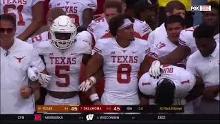 Texas Longhorns vs. Oklahoma  Red River Shootout (Jordan Shipley, Quan Cosby and Cameron Dicker)