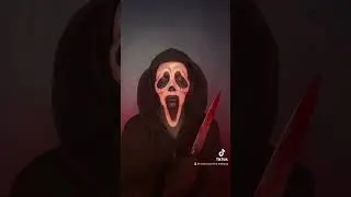 Quick ghost face makeup tutorial #makeup #tutorial #ghostface #scream