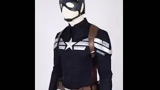 Avengers 4 Captain America Endgame Cosplay suit Halloween Outfit