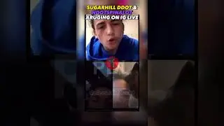 SugarhillDdot и Ndotspinalot спорят в прямом эфире в Instagram‼️ Что вы думаете⁉️ #nyc #viral