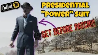 Fallout 76: Президентский силовой костюм &mdash; купите, пока он не исчез!