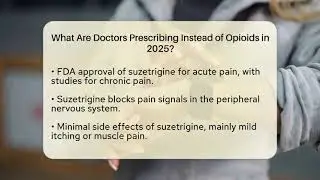What Are Doctors Prescribing Instead of Opioids in 2025? | Chronic Pain Solution Guide