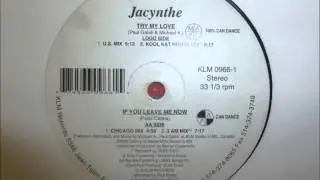 Jacynthe - Try My Love