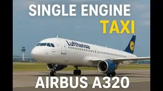 [MSFS 2024] SU-4 BETA / Fenix - Airbus A320 Single Engine Taxi - At Departure / Tek Motor Taksi