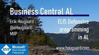 ELI5 Защитное программирование al AL с Business Central