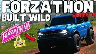 Как пройти еженедельные испытания FORZATHON BUILT WILD &mdash; магазин #Forzathon и ВСЕ летние награды &mdash; FH5