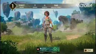 Spellbreak PS4 Gameplay Solo Win No Commentary