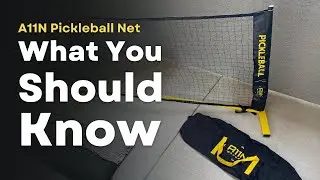 A11N Portable Pickleball Net Review - Amazon Pickleball Net Review