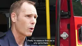 Together with Phil - Fire investigation