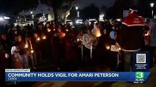 Ceres community gathers to honor 14-year-old Amari Peterson