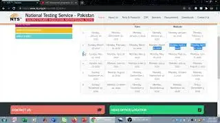 GAT GENERAL SCHEDULE 2022| NTS GAT general schedule 2022