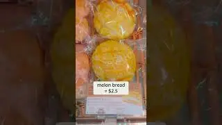Bread prices in Korean bakery 🍞😋