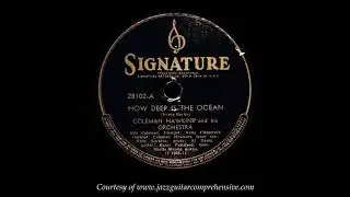 Coleman Hawkins (1943) [HOW DEEP IS THE OCEAN?]