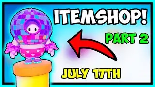 FALL GUYS ITEM SHOP TODAY *DAZZILING DANCE ORB* JULY 17TH 2022