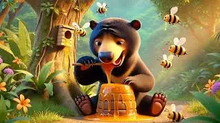 БОБО МЕДВЕЖОНОК 🐻 | Добрая песня о дружбе и мёде | Весёлый Лес