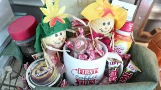 DOLLAR TREE DIY | FALL GIFT BASKET IDEAS *2019