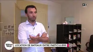 Samboat dans l'&eacute;mission William &agrave; Midi sur C8.