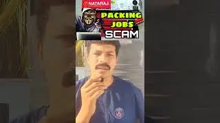 NATRAJ PENCIL PACKING JOB FRAUD 🤥#Cybernanban #NewFraudAlert #pencilpackingfraud