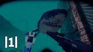 Shark Attack Deathmatch 2 |1|  Pod vodn&iacute; Hladinou je Nebezpečno #gmsvideaarchive 