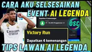 TIPS LAWAN AI LEGENDA !! CARA AKU MENYELESAIKAN EVENT LEVEL DEWA VICTORY RUN MENANG LAWAN AI LEGENDA
