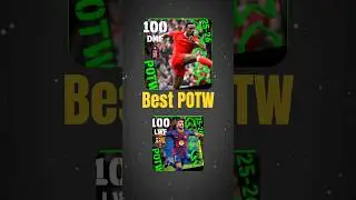 This week best 6 POTW Cards in eFootball 2026 Mobile #efootball #efootball2026 #shorts