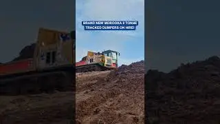 Morooka 8 Tonne Tracked Dumper Hire from H. E. Services #dumper