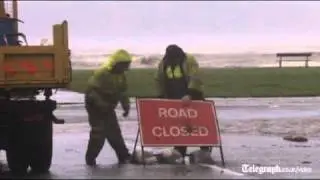 Scotland battered by severe storms as hurricane bawbag causes havoc
