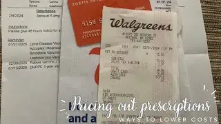 Pricing out prescriptions | saving on pet meds and more!