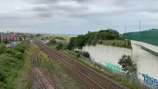 66147 departs Sunderland South Dock 19/08/21