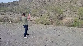Most powerful handgun in the world .500 Bushwhacker  #tactical #jurassicpark #homedefense