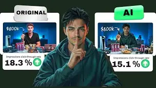 I Copied Viral Thumbnails Using AI (It Feels Illegal)